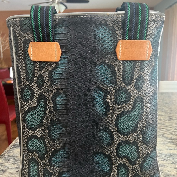 Consuela Embroidered Floral Classic Tote Bag - Picture 2 of 5